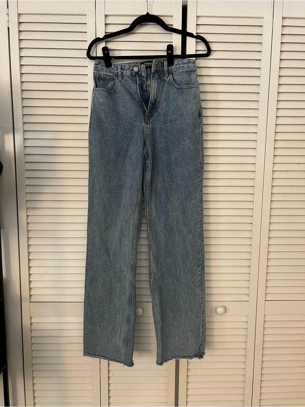 Kittenish Light Blue Flare Jeans